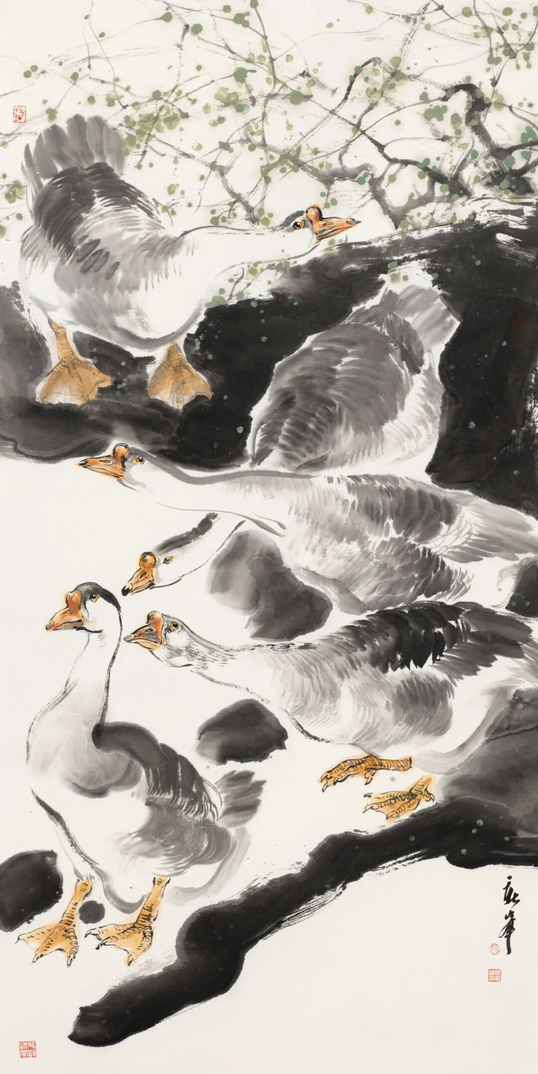 展览|姚新峰中国画作品展:江南入砚,笔墨交融