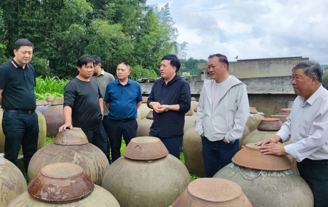 县政协到禹谟镇开展酱醋产业发展调度督导