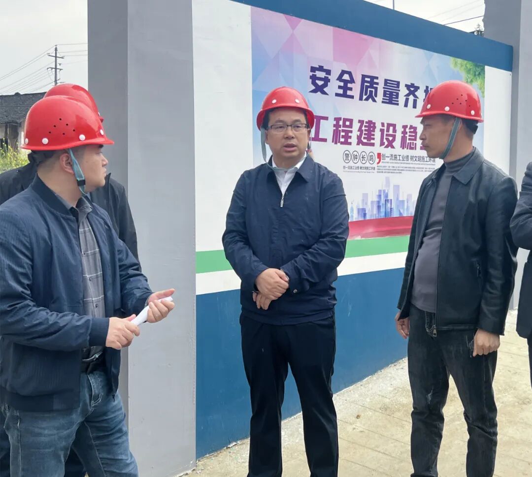 张铭调研重点项目建设