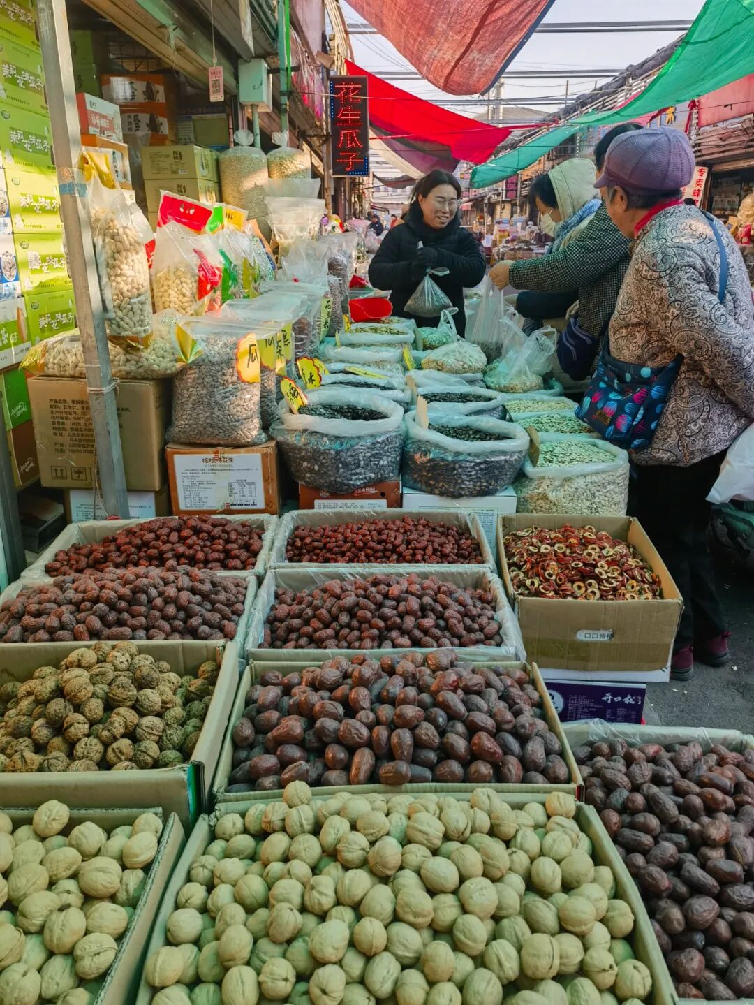 能量坚果季，来市场解锁冬天的第一波干果，让你每天元气满满