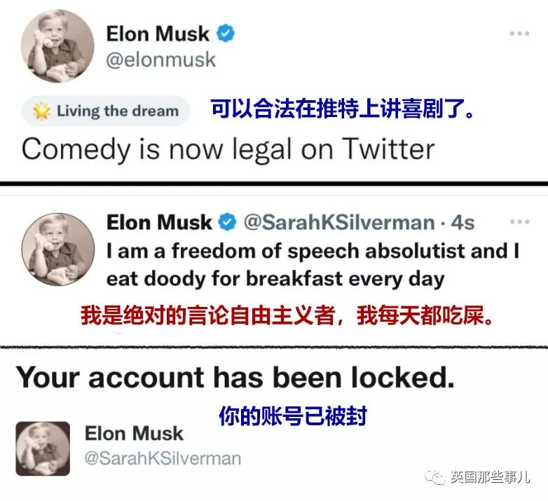 有人在推特上恶搞模仿马斯克，结果直接被封号？网友怒：巨婴行为（组图） - 21