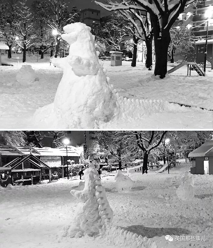 一场东京暴雪，一夜之间霓虹人民堆雪人的脑洞再也关不住了！（组图） - 13