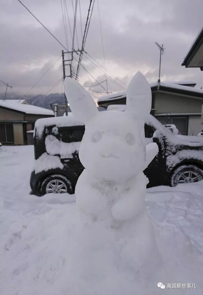 一场东京暴雪，一夜之间霓虹人民堆雪人的脑洞再也关不住了！（组图） - 1