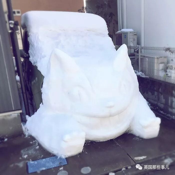 一场东京暴雪，一夜之间霓虹人民堆雪人的脑洞再也关不住了！（组图） - 17