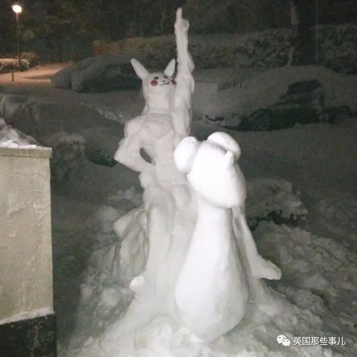 一场东京暴雪，一夜之间霓虹人民堆雪人的脑洞再也关不住了！（组图） - 3