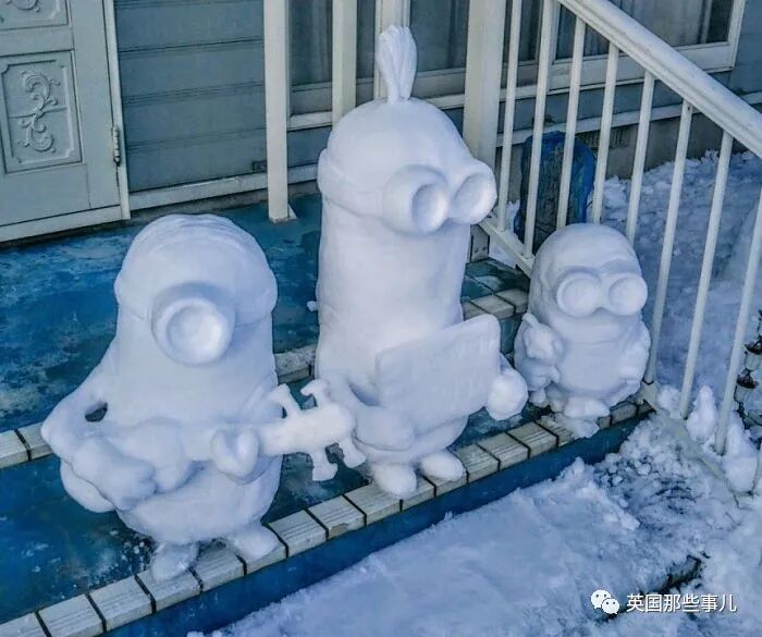 一场东京暴雪，一夜之间霓虹人民堆雪人的脑洞再也关不住了！（组图） - 4