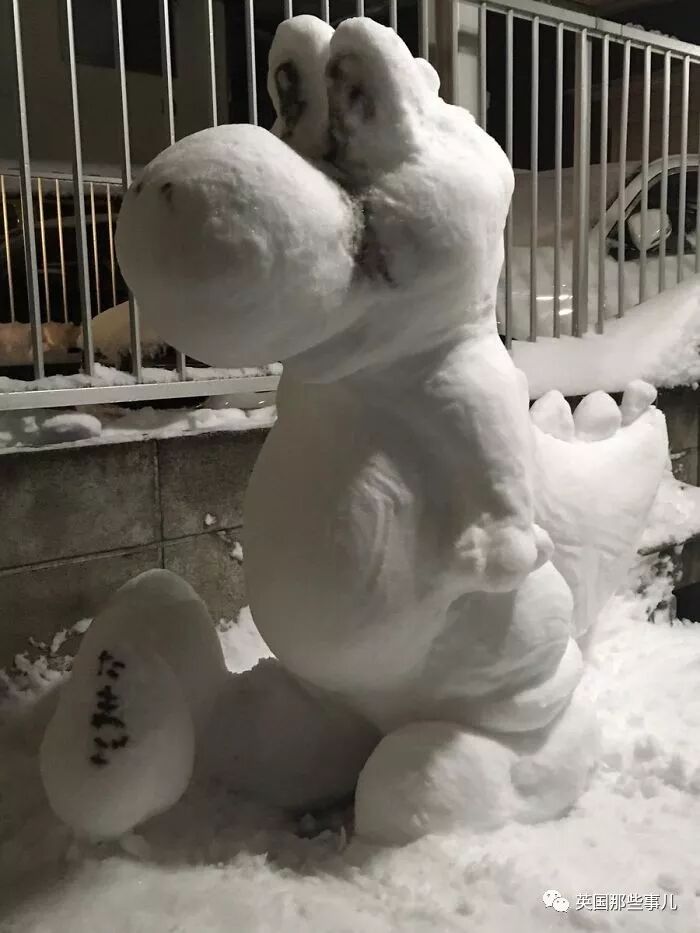 一场东京暴雪，一夜之间霓虹人民堆雪人的脑洞再也关不住了！（组图） - 10