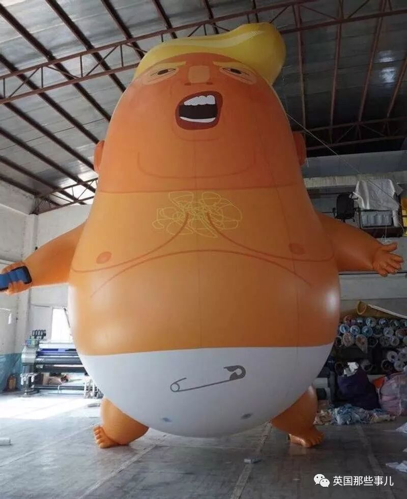 川普访英，伦敦人要飞个6米高的尿布充气娃娃欢迎他，市长还同意了！（组图） - 7
