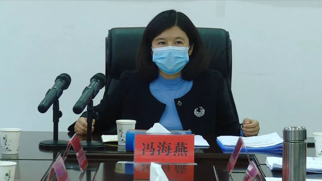 冯海燕主持召开郴州高新区苏仙区企业复工复产疫情防控工作会商会