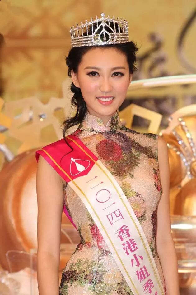 2014年港姐季军何艳娟