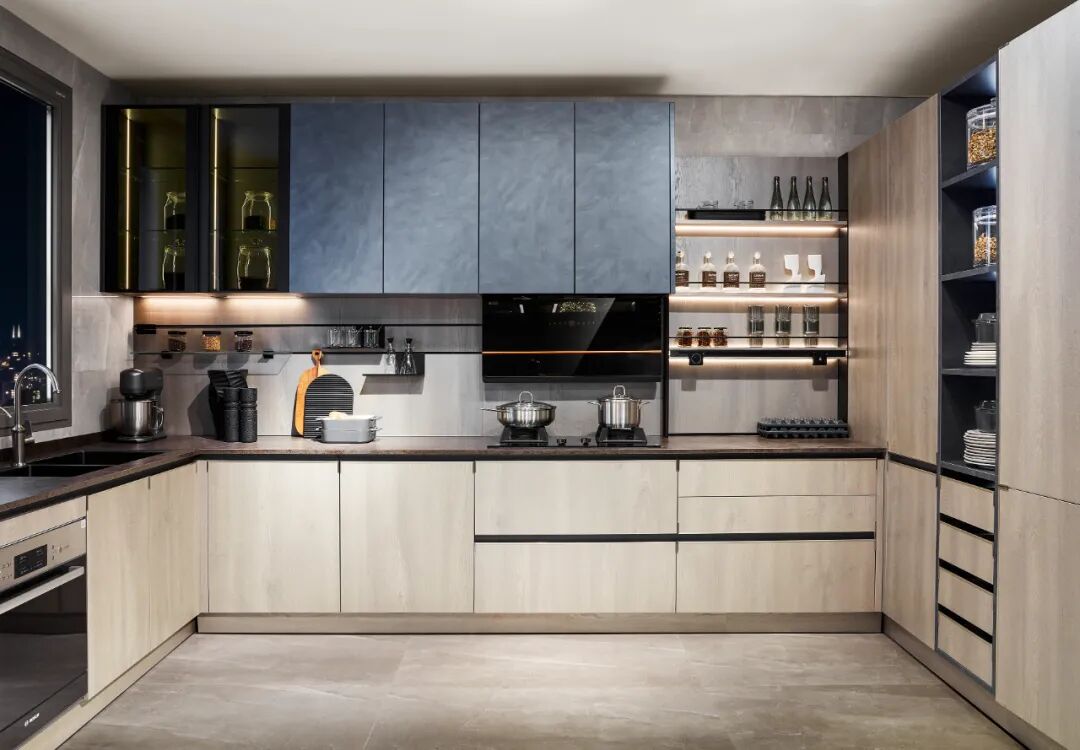 欧派橱柜,收藏!这27张欧派精美案例图,教你装出最火轻奢风 - 欧派橱柜