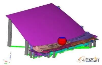 玻纤材料方向对进气格栅行人保护的影响的图9