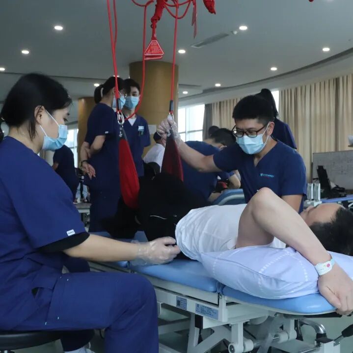 成都顾连康复医院康复治疗师规范化培训现场