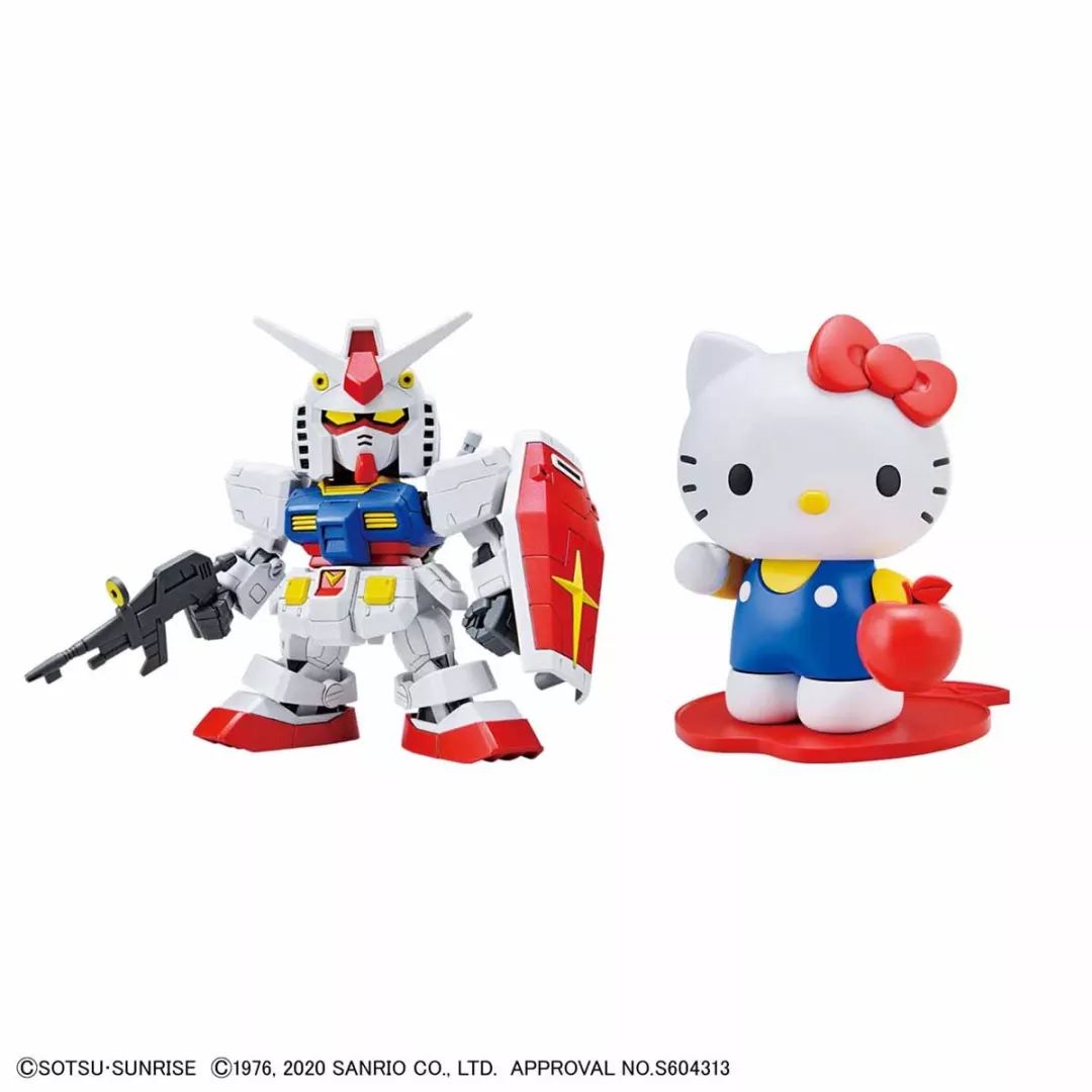 BANDAI万代,【新品推介】Hello Kitty/ RX-78-2 高达 [SD EX-STANDARD