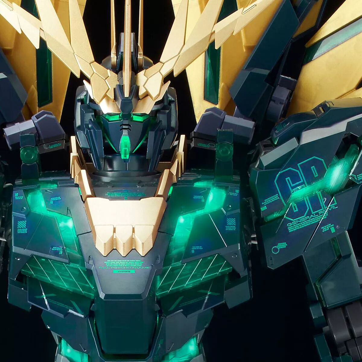 出自《机动战士高达独角兽》, 拥有 绿色精神感应骨架, 最终决战