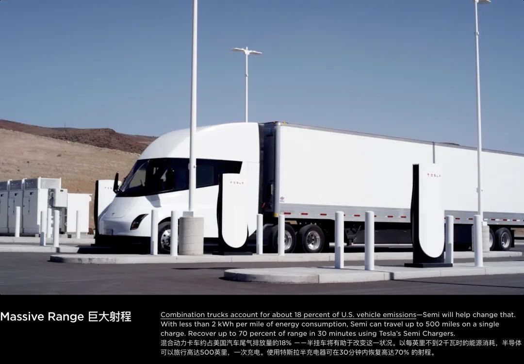 特斯拉semi truck预计今年开始交付 ,特斯拉能成为卡车界的特斯拉