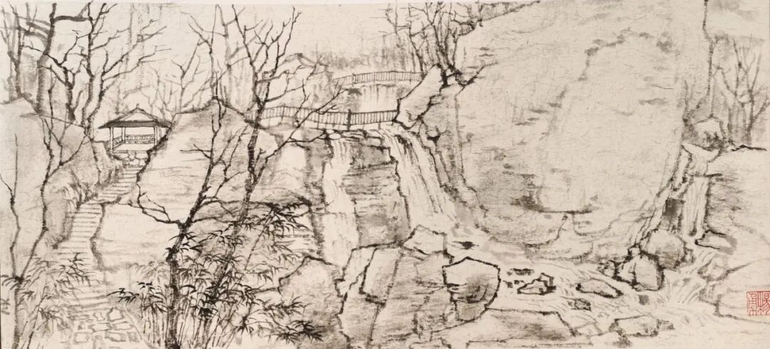 巨石嶙峋青龙盘 23x50.jpg