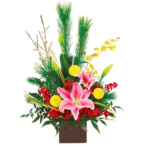 吉祥喜庆，来看看日本年宵时节的“正月花”