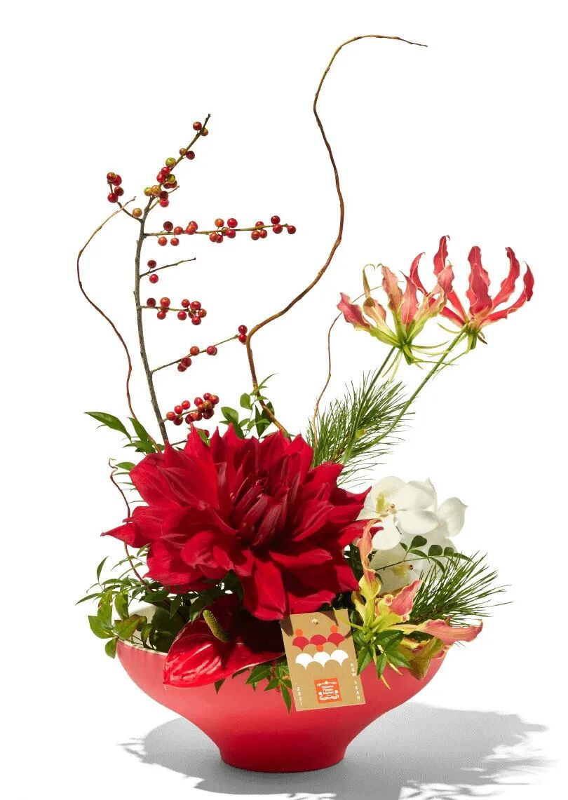 吉祥喜庆，来看看日本年宵时节的“正月花”