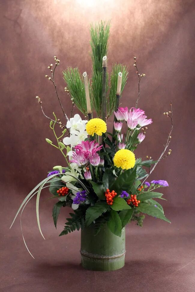 吉祥喜庆，来看看日本年宵时节的“正月花”