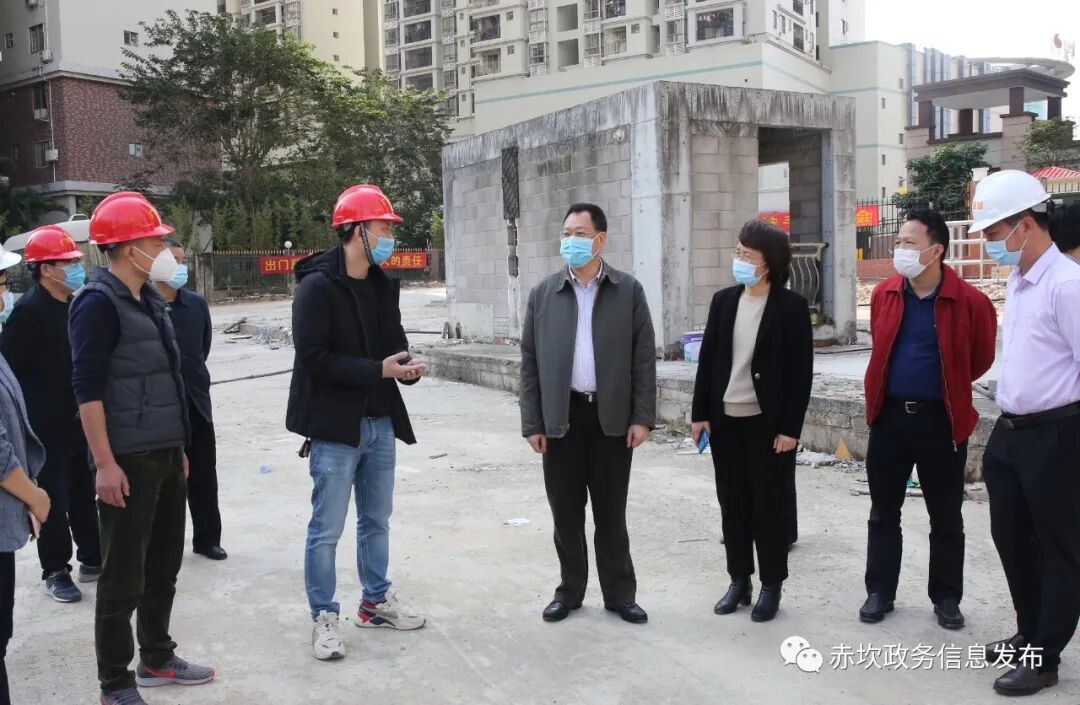 区委主要领导调研重点项目复工复产工作