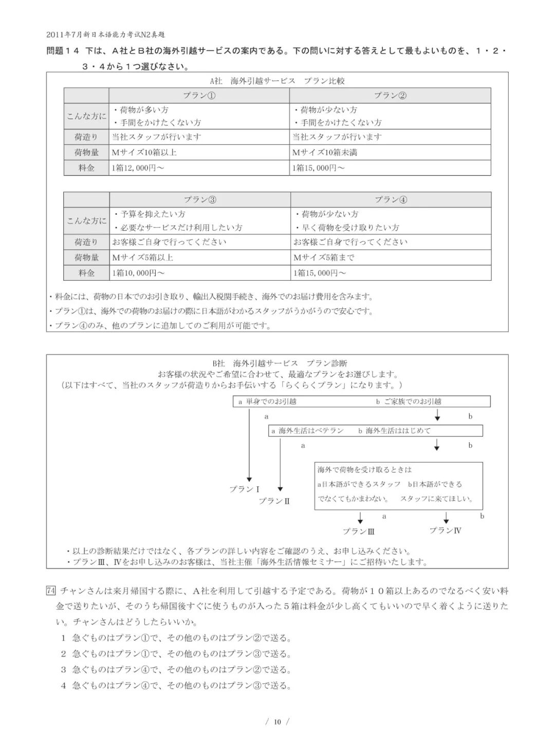 日语能力考试n2真题 11年7月 米小莉 微信公众号文章阅读 Wemp