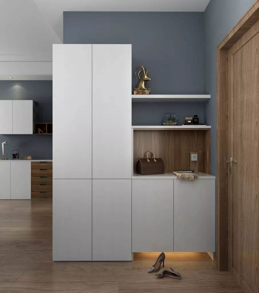 索菲亚家具35款入户柜好看到开门炫耀