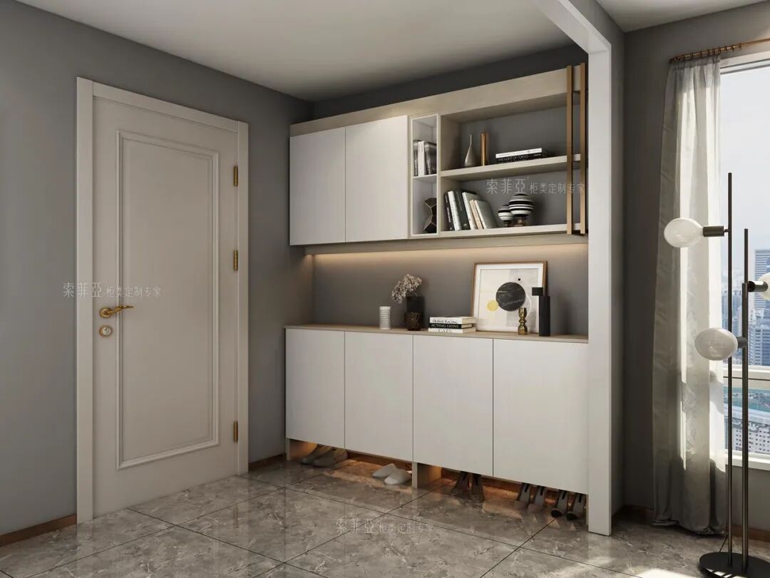 索菲亚家具这53套大火的鞋柜配色方案业主群好评如潮