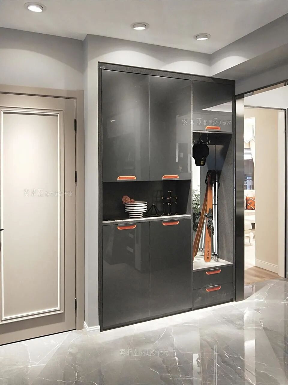 索菲亚家具这53套大火的鞋柜配色方案业主群好评如潮