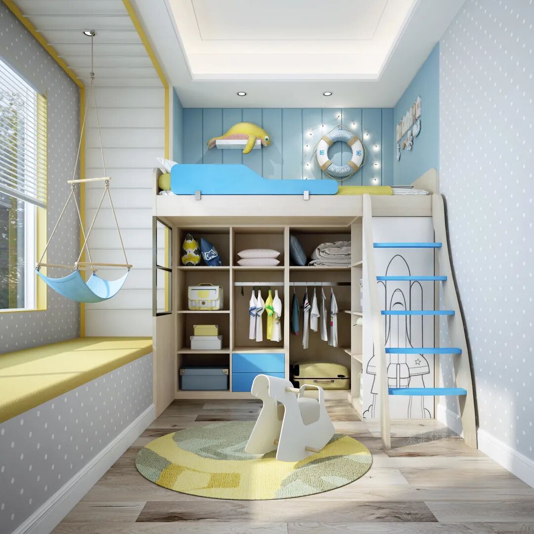 索菲亚家具今天六一孩子看到这30套儿童房眼睛都亮了