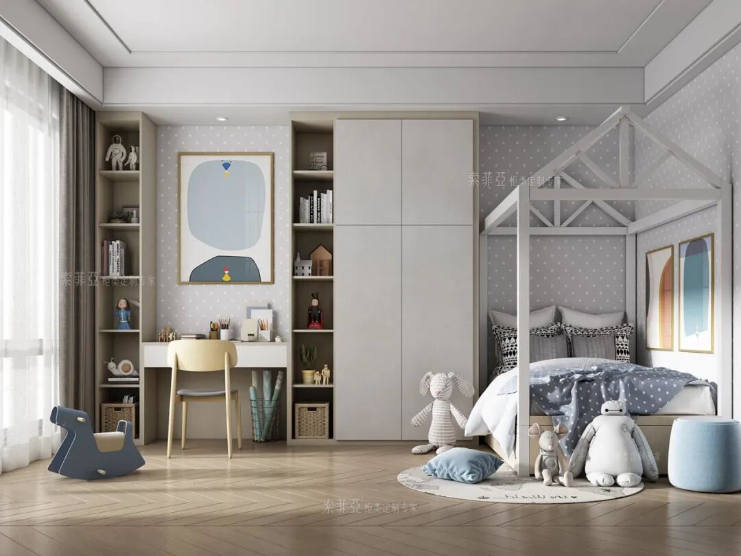 索菲亚家具今天六一孩子看到这30套儿童房眼睛都亮了