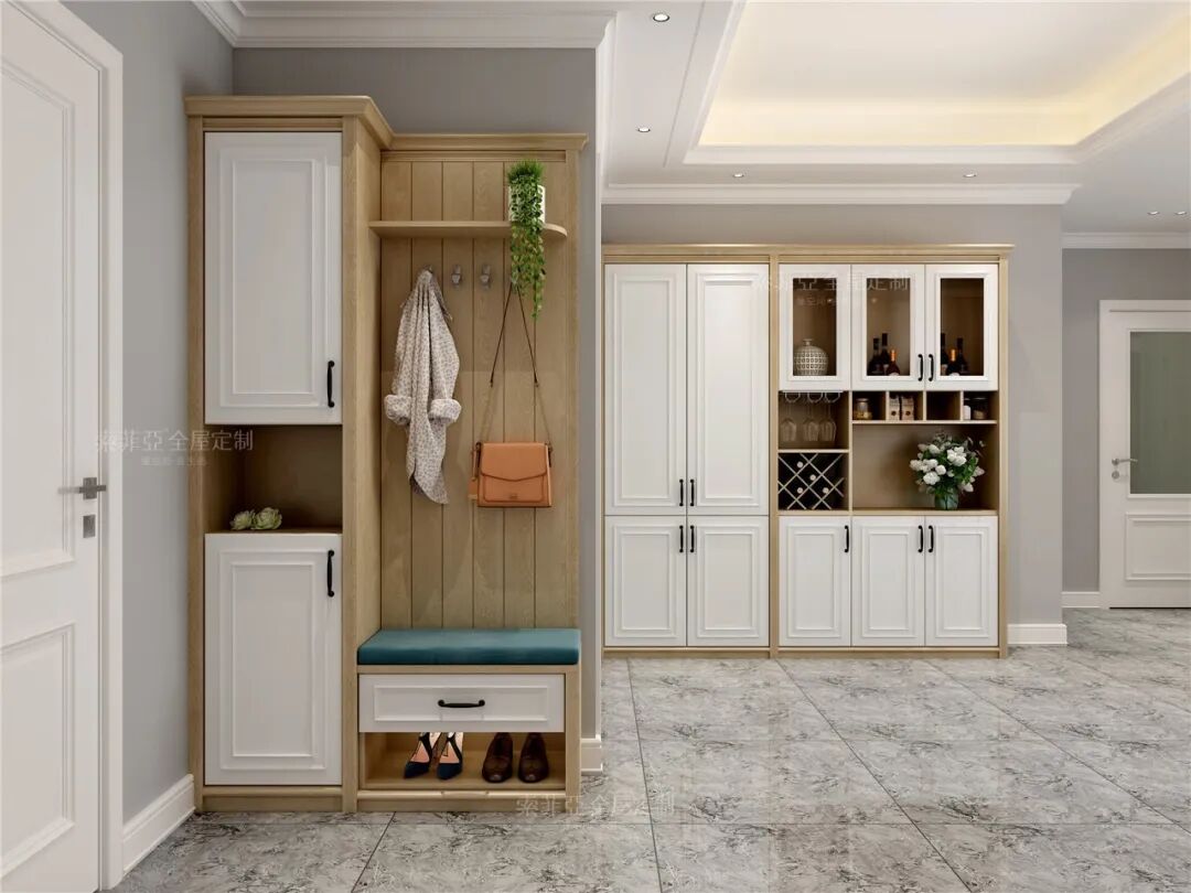 索菲亚家具34套最受欢迎鞋柜配色方案美爆朋友圈