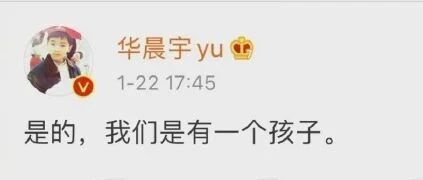 华晨宇和张碧晨承认有个孩子后的朋友圈...哈哈哈网友评论给我笑yue了！