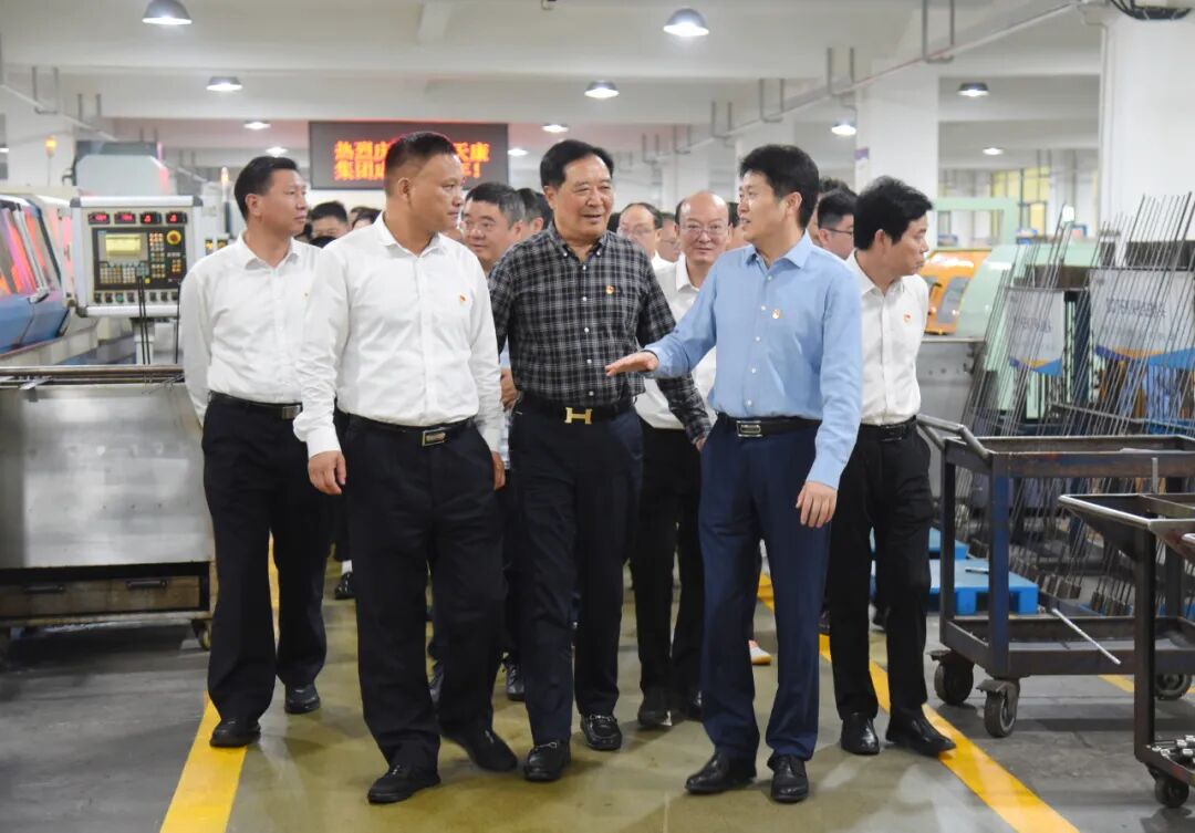 宿松縣黨政代表團蒞臨安徽天康集團調(diào)研工作