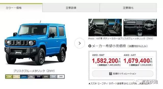 吉姆尼報價
