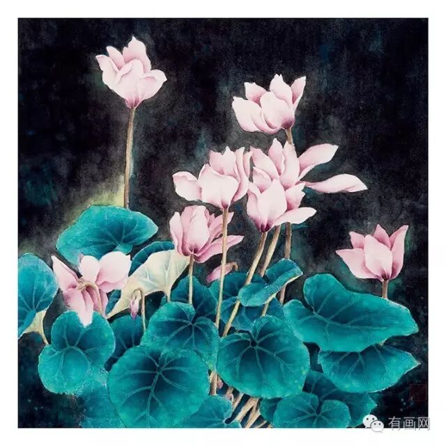 李露花工笔重彩花鸟画展将隆重启幕