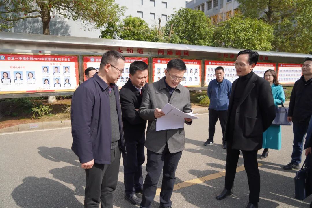 朱桂良调研校园安全工作