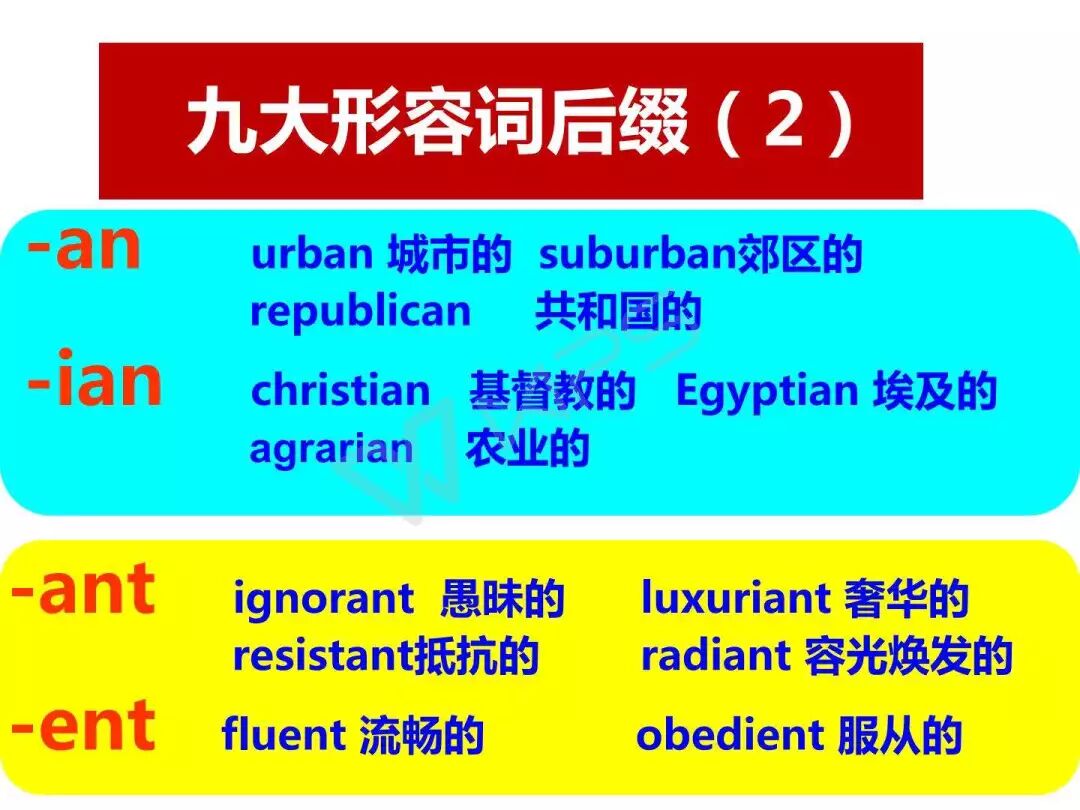 形容词后缀 独孤九剑 下沙英语哥口语咨询 微信公众号文章阅读 Wemp