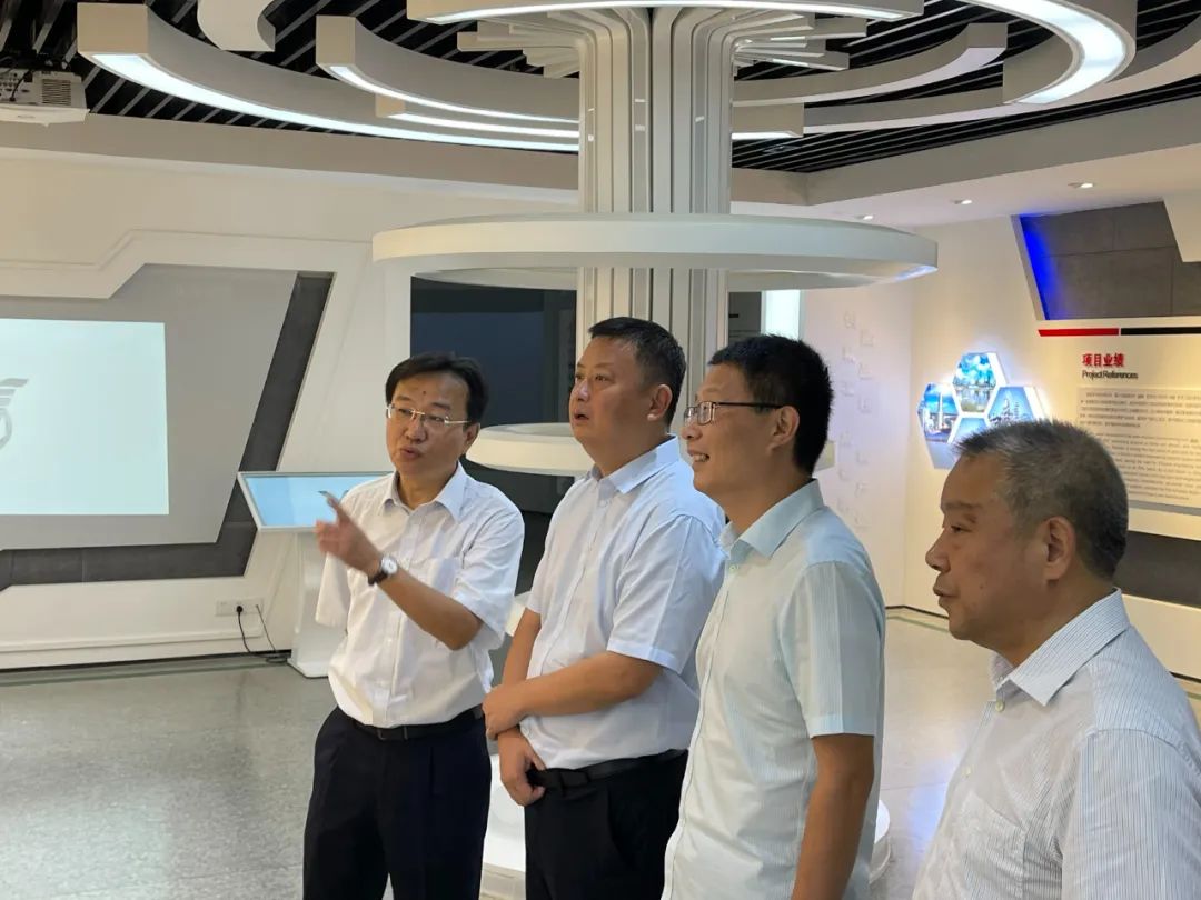 BOB全站:高金华总裁一行到中国五环工程有限公司考察交流