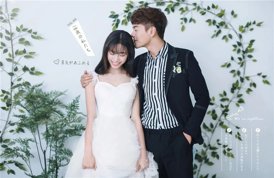 婚纱摄影 | 简单浪漫的小清新婚纱照 才是心头好