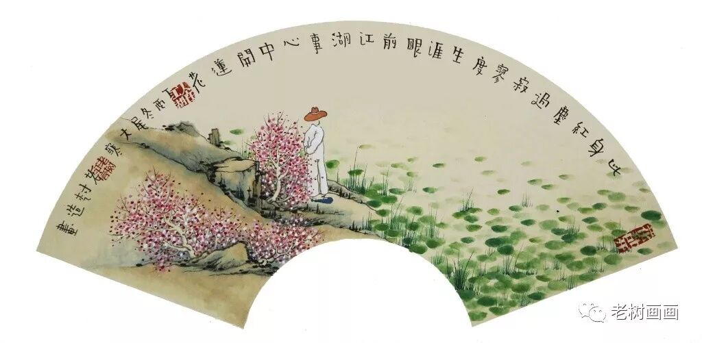 



老树 ｜ 秋风吹起，天气清凉。黄了树叶，老了荷塘。
