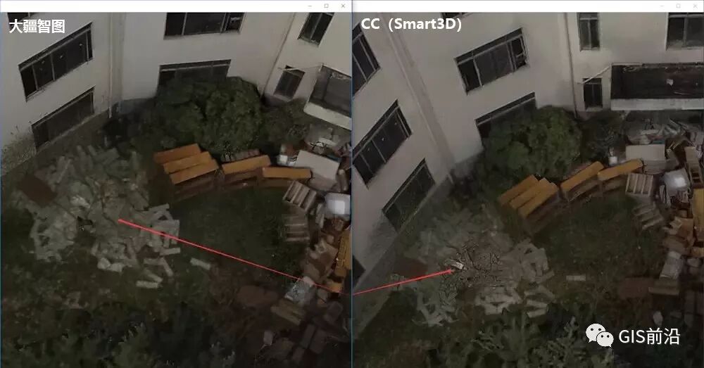 实测大疆智图与CC（Smart3D）三维建模、正射拼图对比的图18