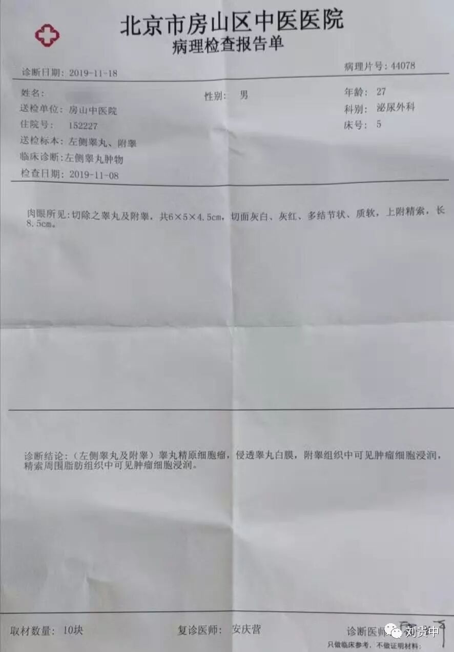 并不太一致,阴囊内睾丸精原细胞瘤的分期原则适用于隐睾精原细胞瘤,腹