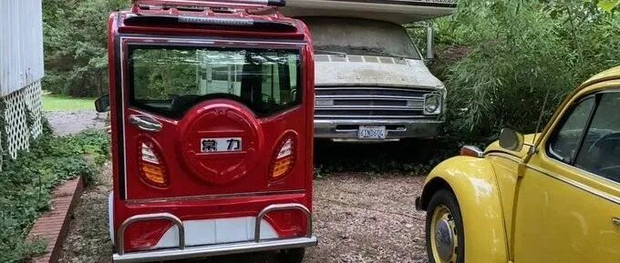 美国老哥上阿里巴巴买了辆中国老年代步车，收到后简直快乐升天…