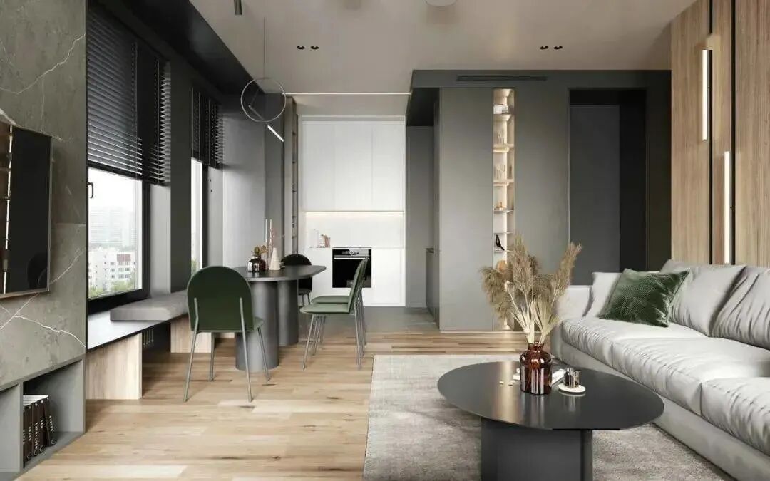 温馨小公寓，隐于自然的轻灵简雅！