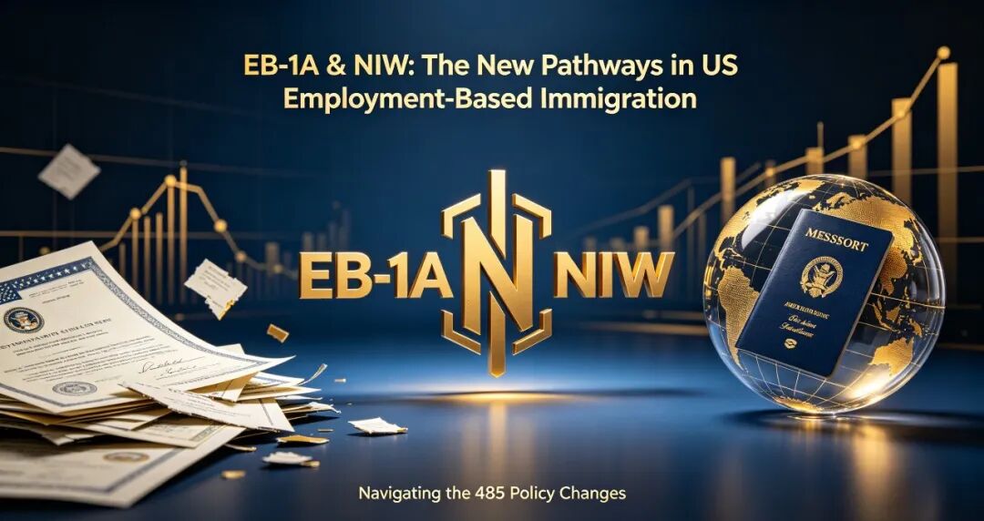 美国职业移民赛道重新洗牌｜485政策收紧背景下，EB-1A与NIW突围路径解析！