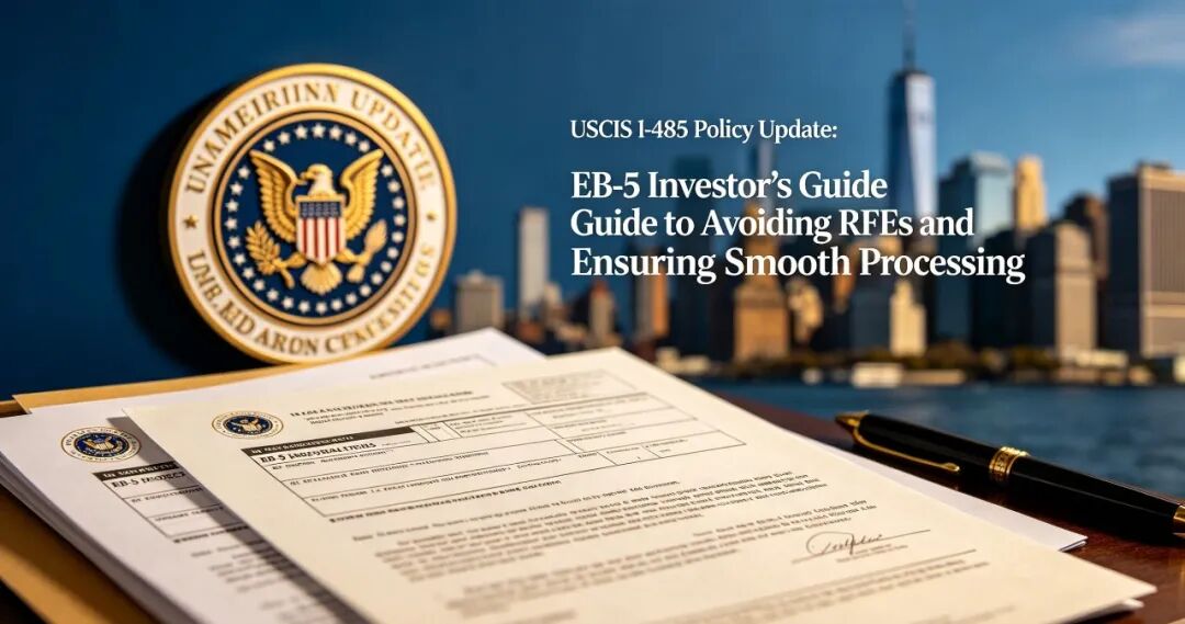 I-485 新政实操指南：EB-5 申请人如何规避 RFE，顺利通关？