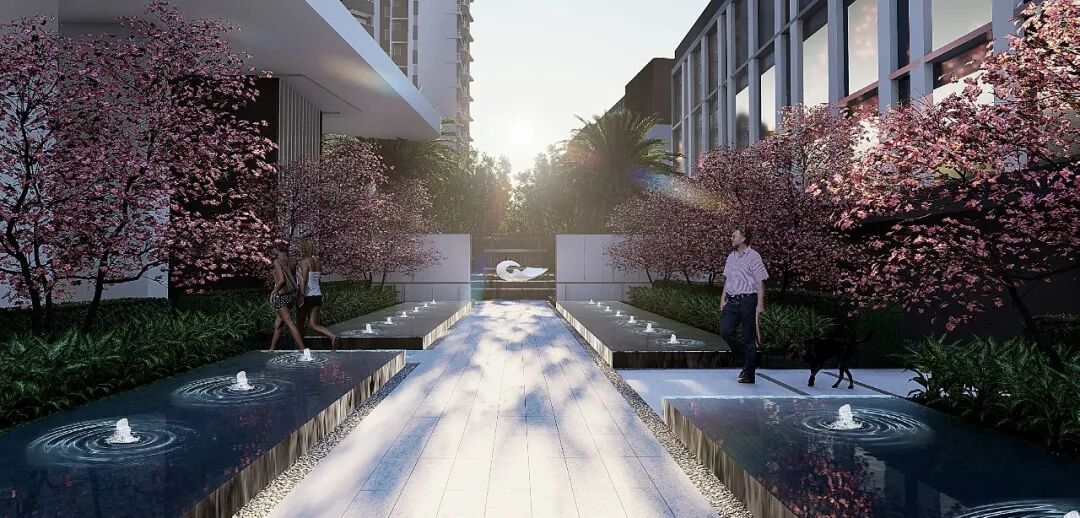 南沙灵山岛板块，美的华发天珀建面约87-122㎡