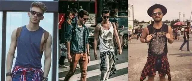 穿背心的男人，不一定是大爷