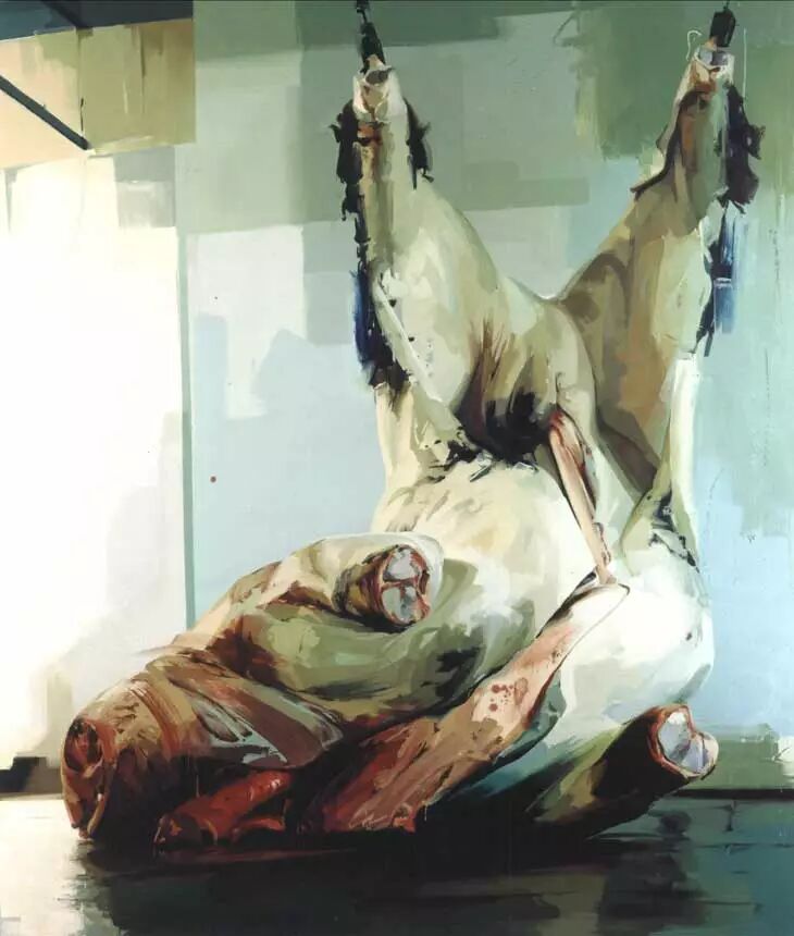 油画大全446她是全球最贵70后女艺术家作品价值8000万其肥胖人体画震撼人心